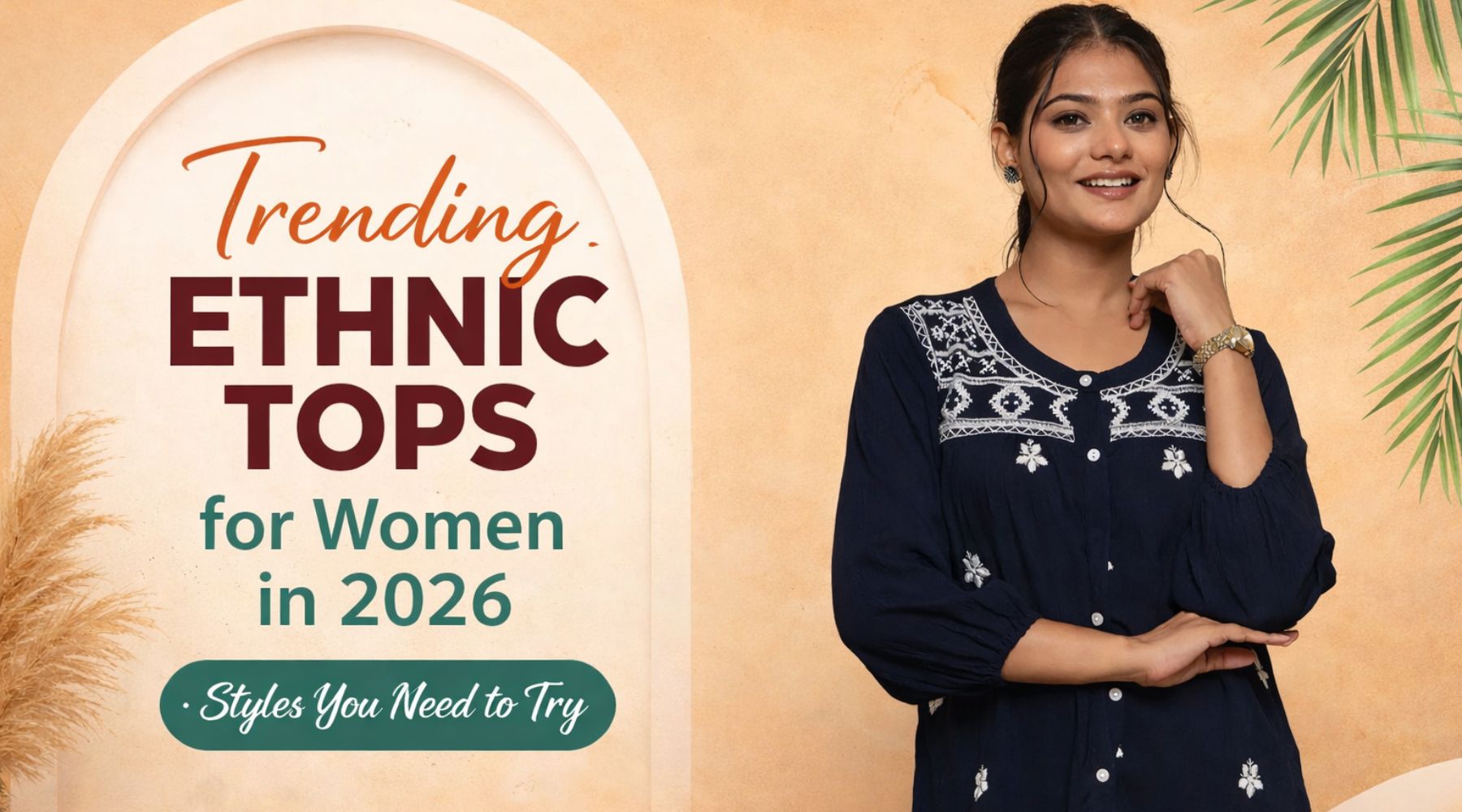 Trending Ethnic Tops for Women in 2026: Styles You Need to Try