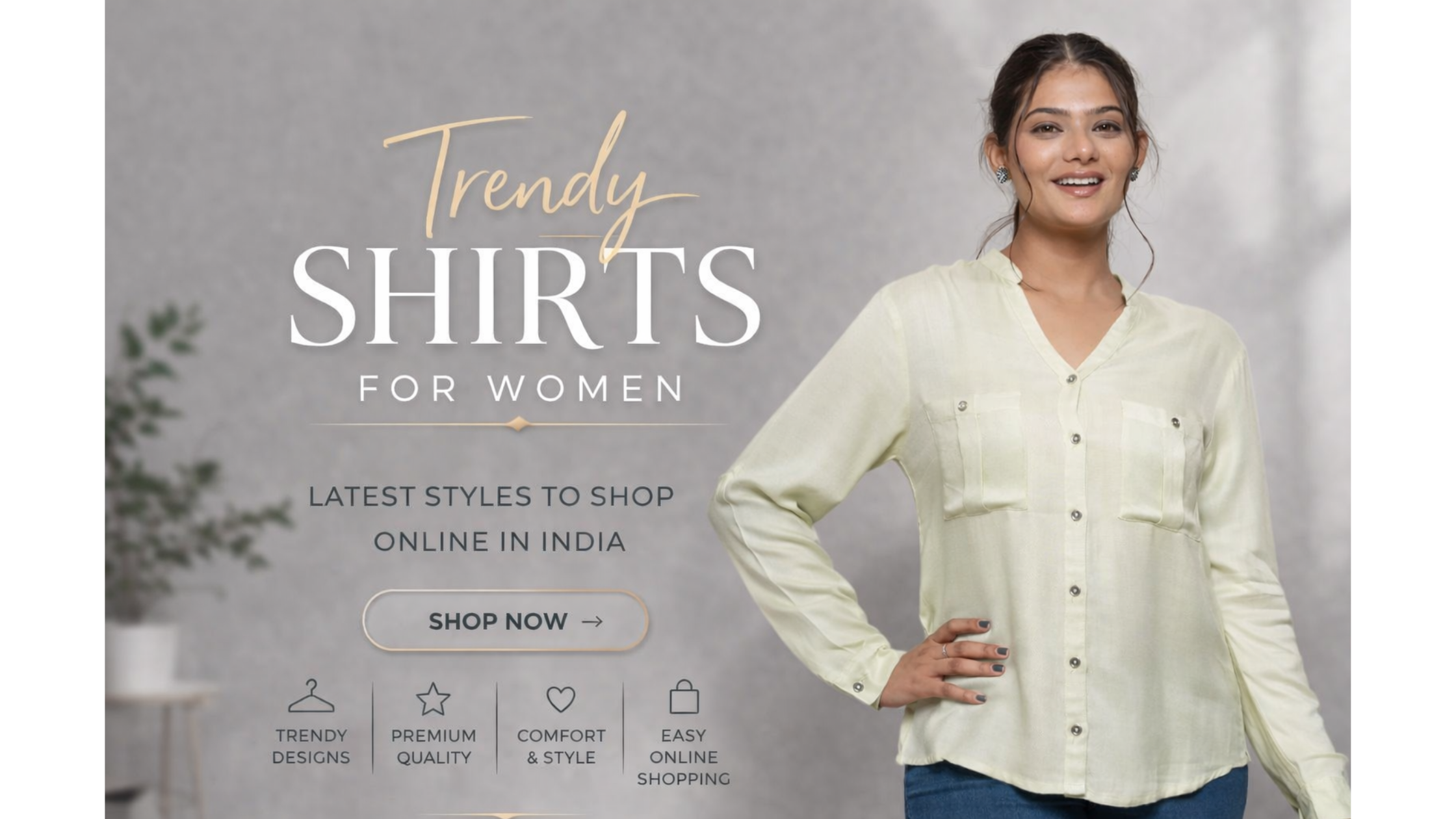 Trendy Shirts for Women: Latest Styles to Shop Online in India