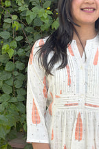🌻Chndramukhi Peach Stylish Women Co-ord Set