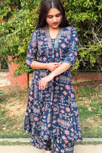 Aparajita Blue Stylish Co-ord Set