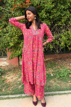 Aparajita Pink Stylish Co-ord Set