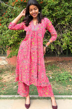 Aparajita Pink Stylish Co-ord Set