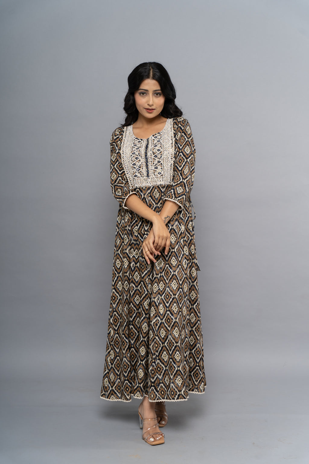 Dark Color Rayon Kurta