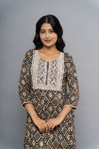 Dark Color Rayon Kurta