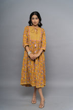 Graceful Mustard Rayon Kurta