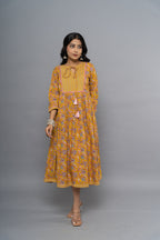 Graceful Mustard Rayon Kurta
