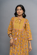 Graceful Mustard Rayon Kurta
