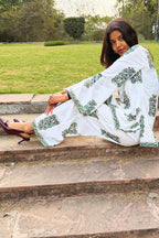 🌙Moonlight Square Neck Bell Sleeves Co-ord Set